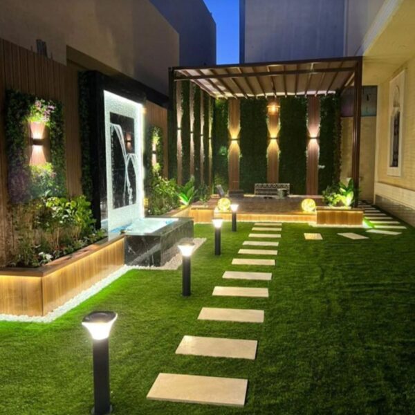 تنسيق حدائق وتصميم نوافير