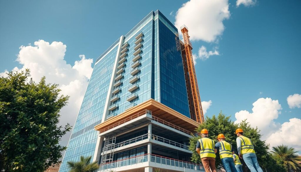 التزامنا بالسلامة ومعايير البناء بحي النرجس بالرياض